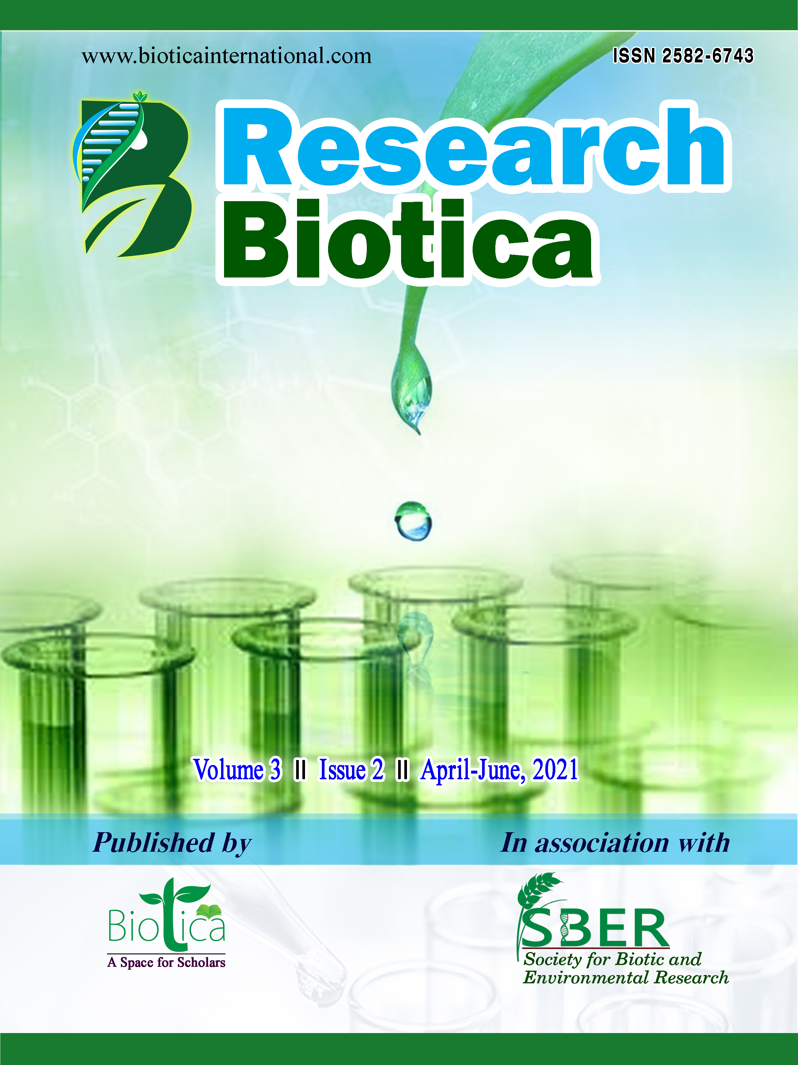Research Biotica Vol 3 Issue 2 Cover Page