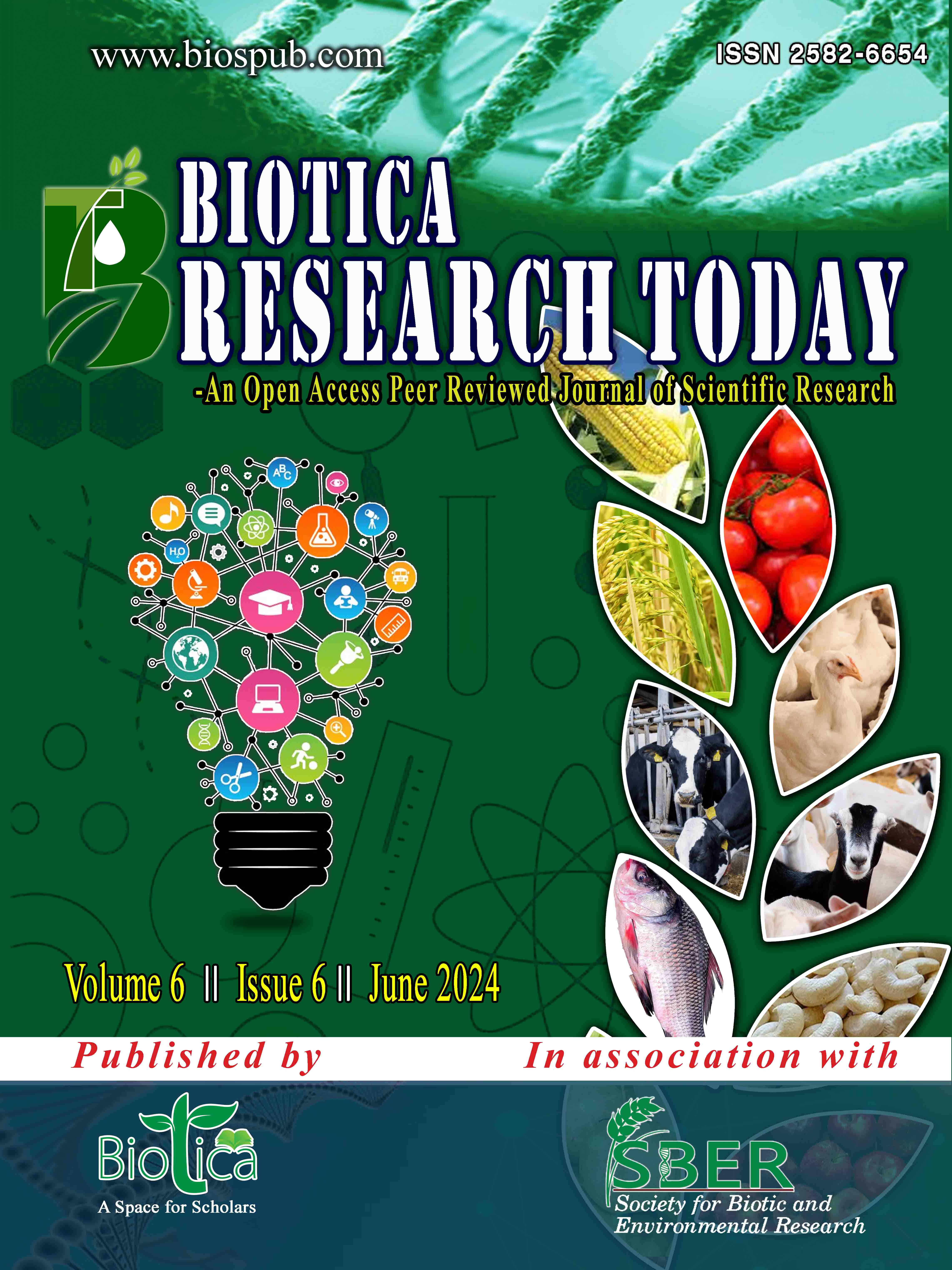 Biotica Research Today Vol 6 Issue 6 Cover Page