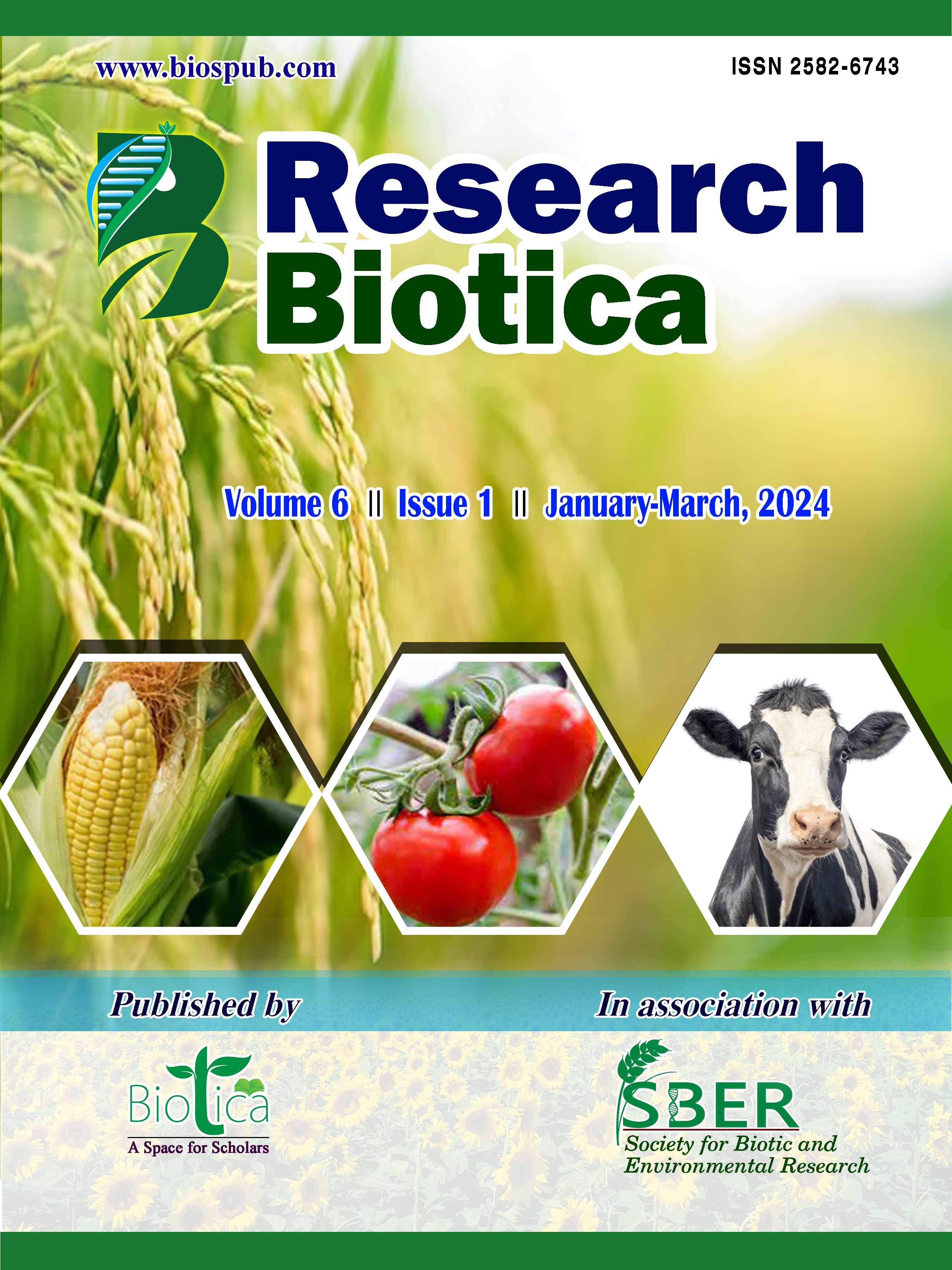 Research Biotica Volume 6 Issue 1 Cover Page