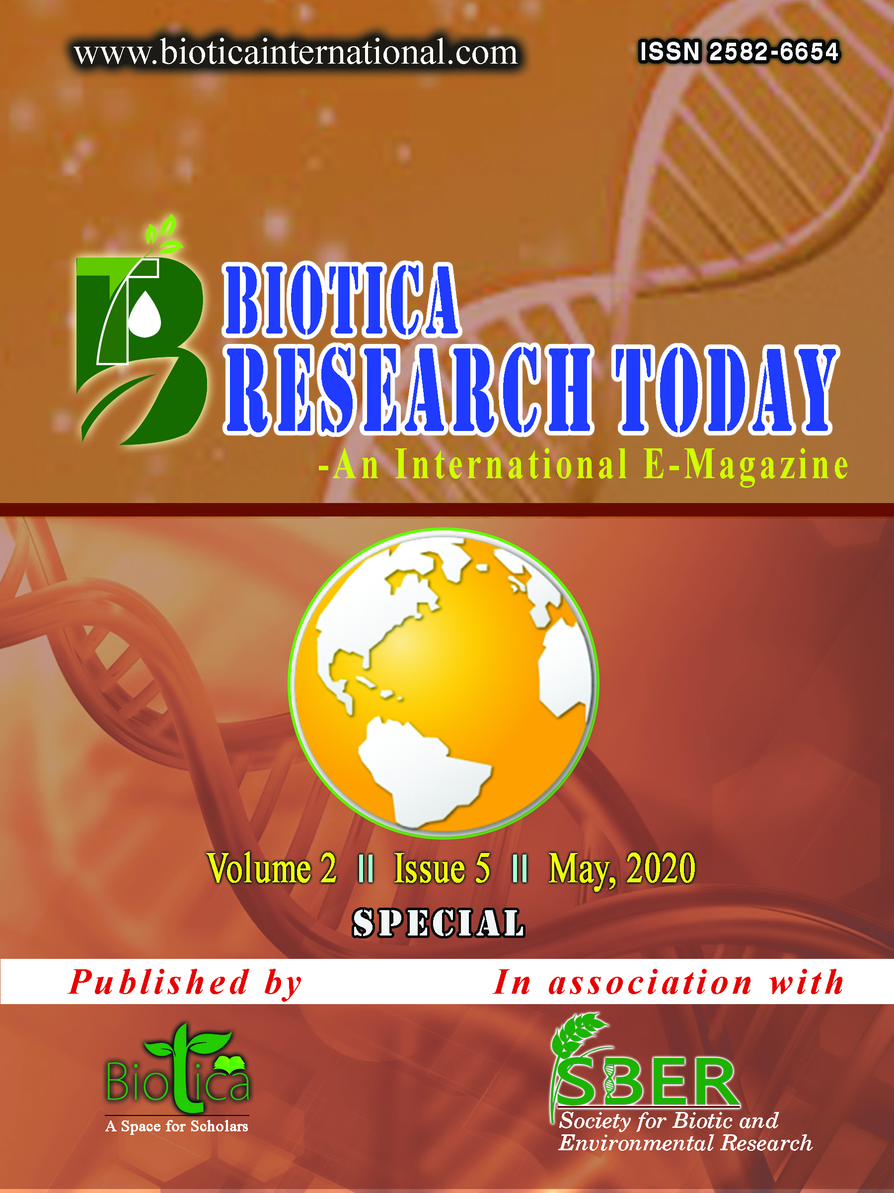 Biotica Research Today Volume 2 Issue 5 Special Cover Page