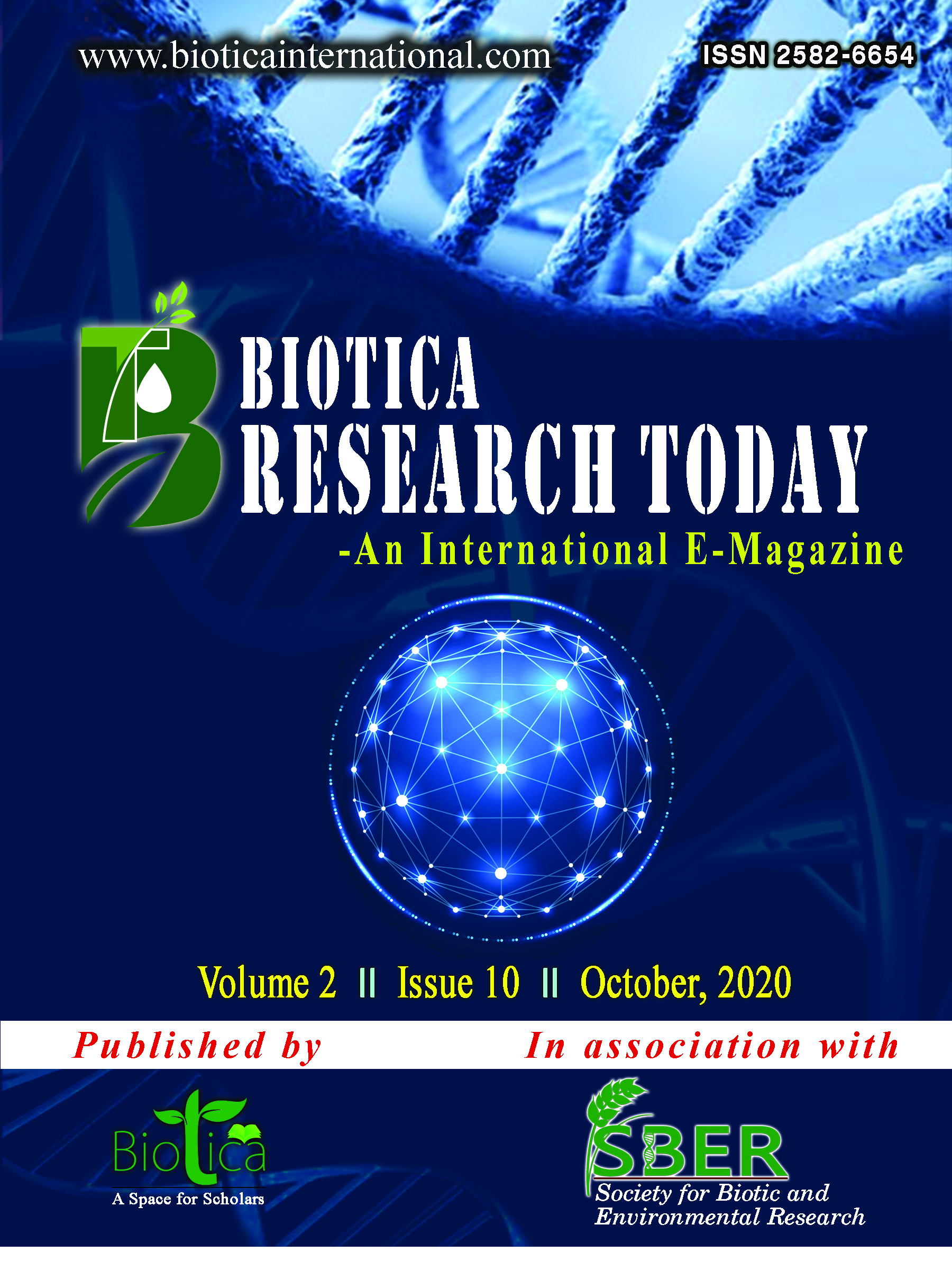 Biotica Research Today Volume 2 Issue 10 Cover Page