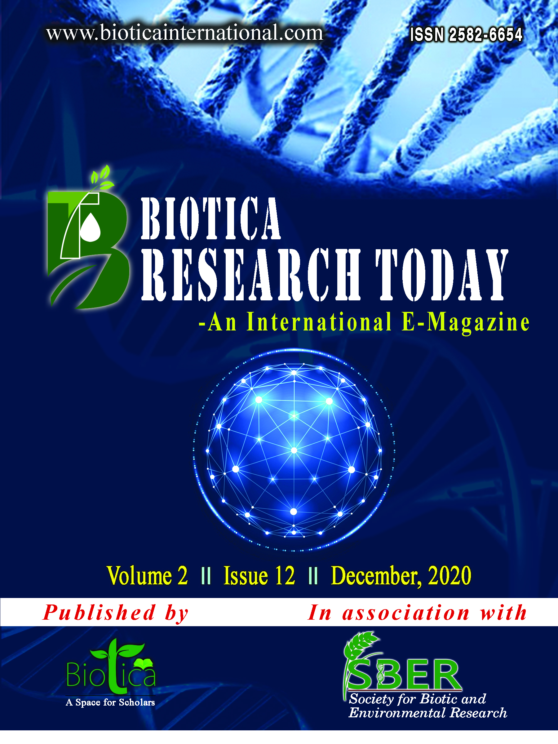 Biotica Research Today Volume 2 Issue 12 Cover Page
